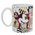 Disney by Britto Midas Mickey and Minnie Mouse Mug, 400 ml Capacity