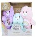 Resoftables Care Bear Baby Bundle (Rattle, Comforter, Plush)