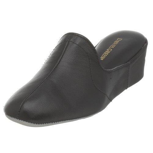 Daniel Green Womens Glamour Casual Slippers Casual - Black, Black, 9 Wide