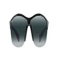 Maui Jim Hot Sands 426-02 Polarised Rimless Sunglasses