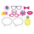 Creative Converting Pineapple N Friends Assorted Designs Photo Booth Props 10 Pieces