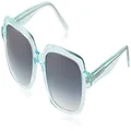 DKNY Women's Sunglasses DK540S - Crystal Light Aqua with Gradient Blue Lens