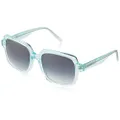 DKNY Women's Sunglasses DK540S - Crystal Light Aqua with Gradient Blue Lens
