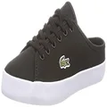Lacoste Women's Ziane Mule 0722 1 CFA Sneaker, Black, 6