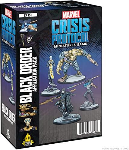 Asmodee North America Marvel Crisis Protocol Black Order Squad Pack Miniatures Game