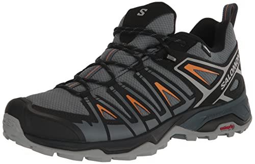 Salomon Women's X Ultra Pioneer Climasalomon Waterproof Hiking Shoes for Men Climbing, Stormy Weather, 10.5