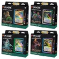 Magic the Gathering The Lord of The Rings Tales of Middle Earth Commander Decks Card Game (4 Decks Per Display)