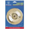 Westinghouse Lighting 70053-00 Traditional Canopy Kit, 1, Antique Brass