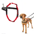 The Company Of Animals Halti Harness for Dogs, Large, Black/Red