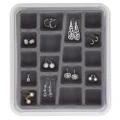 Neatnix Jewellery STAX 18-Compartment Organiser, Pearl Grey