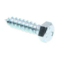 Prime-Line 9056087 Hex Lag Screws, 3/8 in. X 1-1/2 in, A307 Grade A Zinc Plated Steel, 100-Pack