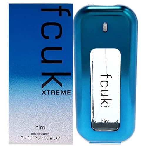 Fcuk Xtreme Eau De Toilette Spray for Men, Woody, 100 millilitre