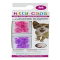 Kitty Caps Cat Nail Caps, Medium, Hot Purple/Hot Pink, 40 Count