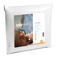 Babyrest Deluxe Latex Cot Pillow Latex Core 560 X 330 MM, White