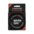 White Glo Activated Charcoal Teeth Whitening Powder, Highly Absobent to Clean Deep Stains and Discolouration, Fresh Mint Flavour - 30g