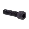 PRIME-LINE Socket Head Cap Screw, Hex (Allen) Drive, 1/4 in-28 X 1 in, Black Oxide Coated Steel, Pack of 10, 9178372