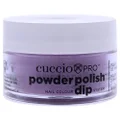 Cuccio Pro Nail Colour Dip System Small Powder Polish 14 g, #5518 Bright Grape Purple, 14 g