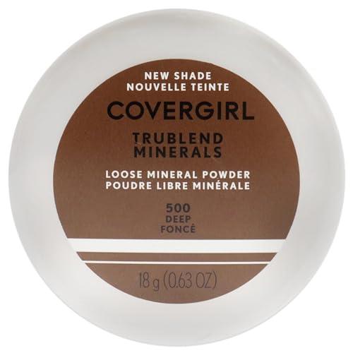CoverGirl TruBlend Loose Mineral Powder - 500 Deep For Women 0.63 oz Powder