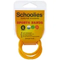 Schoolies Hair Accessories Sports Bands 6 Pieces, Unreal Gold