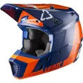 Leatt Youth GPX 3.5 Junior V20.2 Motorcycle Helmet, Medium, Orange