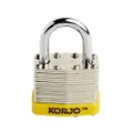 Korjo Steel Luggage Lock, 40mm, Includes 2 Keys