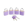 Korjo Luggage Locks 4-Pack Colourful, Includes 4 Travel Locks, Purple