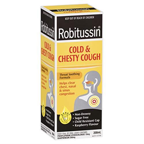 Robitussin Cold & Chesty Cough Syrup, 200ml