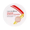 Cuccio Colour Color Acrylic Powder - 14 Days Of Durability - Highly Pigmented - Unbeatable High-Gloss Shine - Full Color Acrylic Application - Used For Art Creations - Amaretto Brown - 45 G