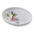 Avanti Linens - Soap Dish, Countertop Accessories, Floral Inspired Bathroom Decor (Spring Garden Collection)