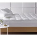 Accessorize Bedroom Collection Cluster Fibre Mattress Topper, King Bed