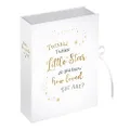 Lillian Rose Large Twinkle, Twinkle Baby Keepsake Box, White
