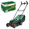 Bosch Home & Garden 18V Cordless Brushless Lawn Mower Without Battery, Cutting Width: 32 cm, Cut Height 20-60mm, Compact Storage and Ergonomic Design (CityMower 18V-32-300)