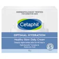 CETAPHIL Optimal Hydration Healthy Glow Daily Face Cream | 48ml | 48 Hour Hydration | Face moisturiser for Dehydrated, Sensitive & Dry Skin | With Hyaluronic Acid & Panthenol | Hypoallergenic