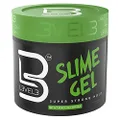L3VEL3 L3-Gel Slime - Delivers Super, Strong Hold - Creates Sleek and Spiky Styles - Tames Frizz - Adds Shine and Volume - Water Based and Flake Free Formula - Enriched with Castor Oil - 33.8 oz