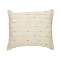 Coast To Coast Home Takoda Cotton Cushion, 40 cm Length cm x 60 cm Width, Natural/Multicolour