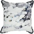 Coast To Coast Home Bark Cotton Cushion, 50 cm Length cm x 50 cm Width, Blue