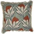 Coast To Coast Home Eyre Cotton Cushion, 50 cm Length cm x 50 cm Width, Multicolour