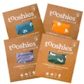 Tooshies Reusable Cloth Nappies | High Absorbency | Quick-dry moisture wicking | Soft & Breathable | Non toxic | 4 pack