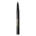 Arches & Halos Angled Bristle Tip Waterproof Brow Pen - Water Based And Smudge Proof - Fills In Sparse Eyebrows And Gives Fuller Effect - Covers Scars Or Overplucked Brows - Dark Brown - 1.5 ML