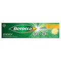 Berocca Energy Multivitamin with B Vitamins: B3, B6, B12, Vitamin C, Zinc, Calcium and Magnesium, to Support Physical Energy and Energy Levels, Mango & Orange Flavour, 15 Effervescent Tablets