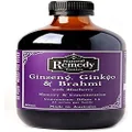 Natural Remedy Tonics Ginseng Ginkgo and Brahmi with Blueberry 500 ml