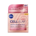 NIVEA Cellular Lift Advanced Day Cream SPF15 (50ml), Anti Aging Face Cream for Women, Hyaluronic Acid Face Cream, Moisturiser with SPF, Hyaluronic Acid & Bakuchiol