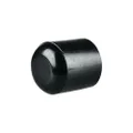 Romak 339460 External Fitted Plastic Round Chair Tips, 19 mm Size, Black, Card of 4