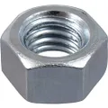 Romak FST042 Hex Nut Steel Zinc Plated BSW, 1/4 Inch Size