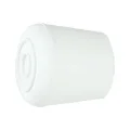Romak 38487 External Fitted Round Chair Tip Rubber, 30 mm Diameter, White