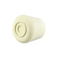 Romak 384670 External Fitted Round Chair Tip Rubber, 25 mm Diameter, White