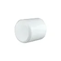 Romak 339370 External Fitted Plastic Round Chair Tips, 16 mm Size, White, Card of 4