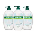 Palmolive Naturals Body Wash 3L (3x1L), Mild and Sensitive, Soap Free Shower Gel, Clinically Tested, Non Irritating, Hypoallergenic, No Parabens or Phthalates