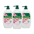 Palmolive Naturals Body Wash 3L (3x1L), Milk and Cherry Blossom with Moisturizing Milk, Soap Free Shower Gel, No Parabens or Phthalates