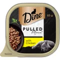 USWT DINE Pulled Menu Chicken, Wet Cat Food 85 g (Pack of 42)